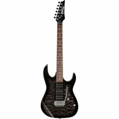 Ibanez GRX70QA-TKS Transparent Black Sunburst Elektro Gitar 1