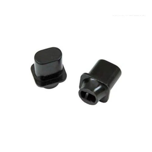 Fender Pure Vintage Telecaster Top-Hat Switch Tips Black 2 Kontrol Düğmesi 1