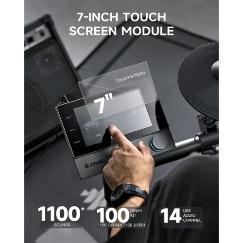 Donner Beat Elektro Davul 4