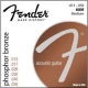 Fender Phosphor Bronze Acoustic Ball End 60M .013-.056 Akustik Gitar Teli 1