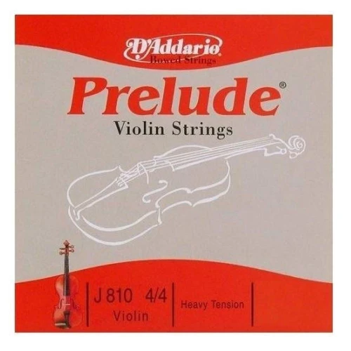 DADDARIO J81044HB10 KEMAN TEL SETİ, PRELUDE, 4/4, 10 SETLİK PAKET, HEAVY 2