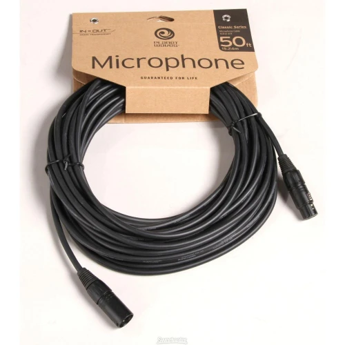 Planet Waves PWCMIC50 Mikrofon Kablo 50 Classic Series XLR Ml To XLR Fm 3