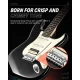 Donner Seeker Series DST-400 Elektro Gitar Seti (Siyah) 5