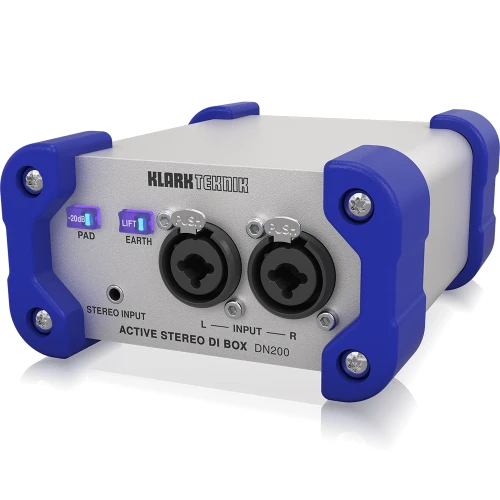 KLARK TEKNIK DN200 V2 2-Kanal Active DI Box 3