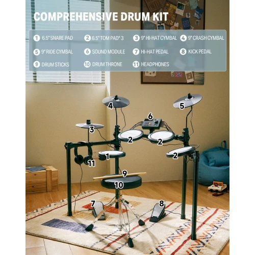 Donner DED-70 Gen2 Elektro Davul 4