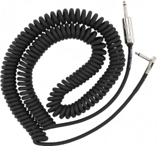 Fender Hendrix Voodoo Child Coil Düz/L Uçlu 9m Siyah Enstrüman Kablosu 2