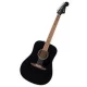 Fender California Debut Redondo Dreadnought Ceviz Klavye Black Akustik Gitar 1