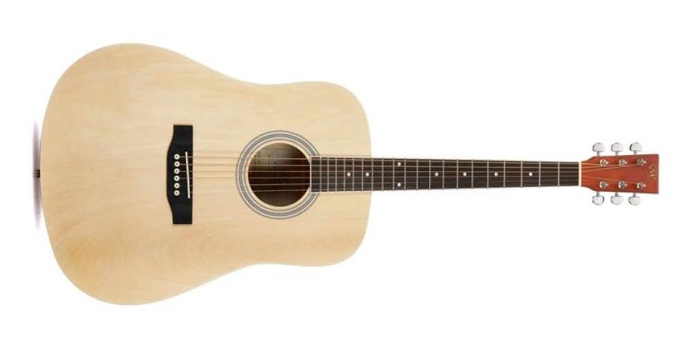 SX SD104 Natural Akustik Gitar 1