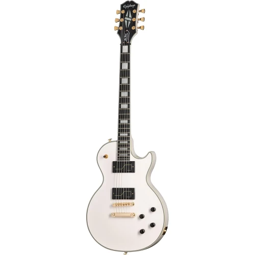 Epiphone Matt Heafy Les Paul Custom Origins Elektro Gitar (Bone White) 1