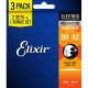 Elixir 16540 Nanoweb Süper Light 3'lü Elektro Gitar Teli (9-42) 1