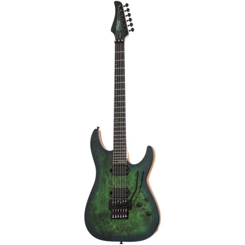 Schecter C-6 Pro FR Elektro Gitar (Aqua Burst) 1