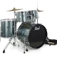 PEARL RS505C/C706 - Roadshow Charcoal Metallic 5 Parça (20B/10T/12T/14F/14S) Aksamlı & Zilli Akustik Davul Seti 3