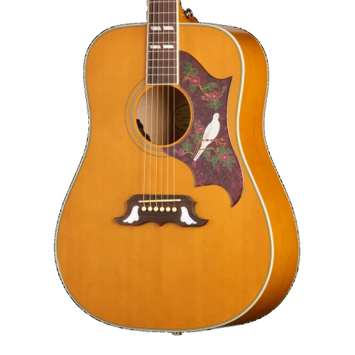 Epiphone Dove Studio Elektro Akustik Gitar (Antique Natural) 3