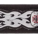 PLANETWAVES 64P03 GİTAR ASKISI, 64MM, DOKUMA GRAY TRIBAL SKULL 2
