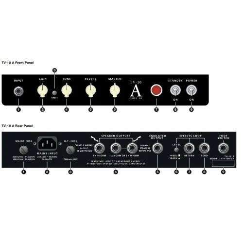 Blackstar TV-10 A 1x12" 10 Watt Kombo Amfi 6