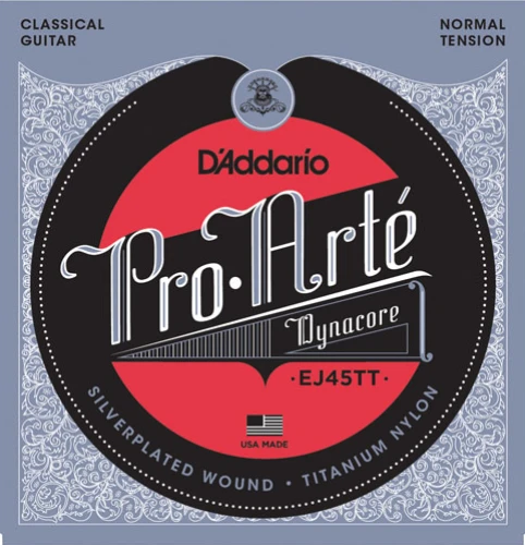 DADDARIO EJ45TT KLASİK GİTAR TEL SETİ, PRO-ARTE,DYNACORE, TITANIUM 1