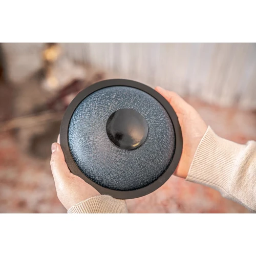 Meinl Sonic Energy MSTD2NB Mini Steel A-major 6'' Tongue Drum (Navy Blue) 5