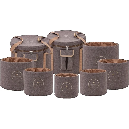 Meinl Sonic Energy 6'lı Kristal Kase Taşıma Çantası Seti 1