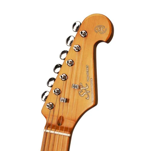 SX Telecaster Elektro Gitar (2-Tone Sunburst) 4