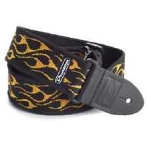 Jim Dunlop Flambe Orange / Yellow Gitar Askısı 5