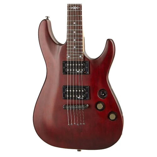 Schecter SGR C-1 Elektro Gitar (Walnut Satin) 3