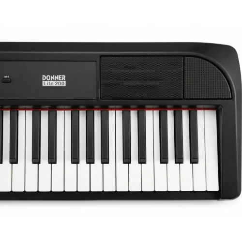 Donner Lite 200 Dijital Taşınabilir Piyano Set (Siyah) 6
