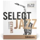 D\'Addario Woodwinds Select Jazz Unfiled Alto Saksafon Kamışı No:3 Soft 1