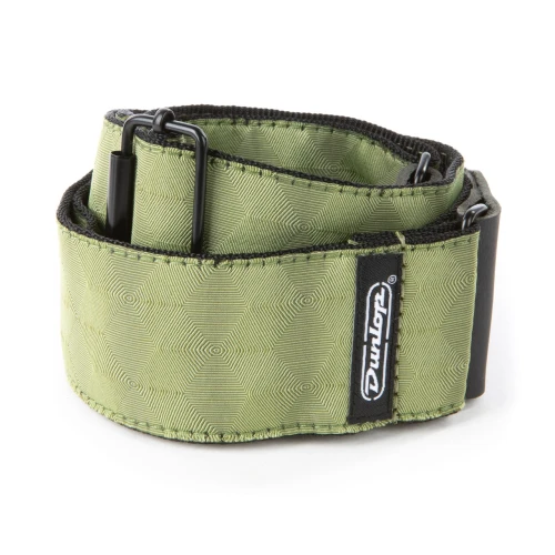 Jim Dunlop  D6710 Jacquard Hexagon Echo Olive Gitar Askısı 2