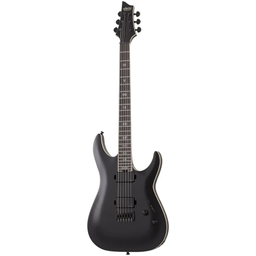 Schecter C-1 SLS Evil Twin Elite Elektro Gitar (Mat Siyah) 2