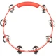 Meinl HTT10R Stainless Steel Jingle 2-rows 10" Tour Tamburin (Kırmızı) 4