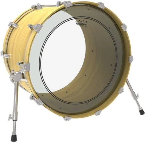 REMO P3-1322-C2- Powerstroke® P3 Şeffaf 22" Bas Davul Derisi 3