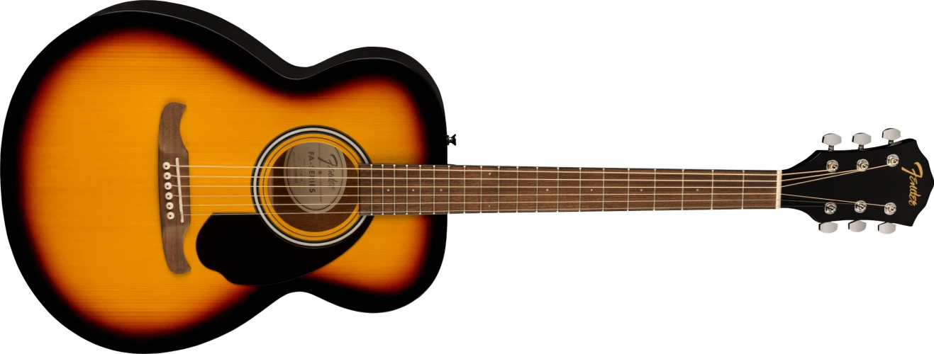 Fender DE FA-135 Concert Sunburst Akustik Gitar 2