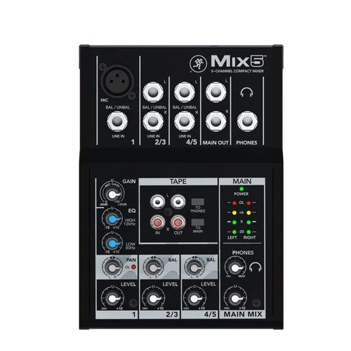 Mackie Mix5 5 Kanal Deck Mikser 2