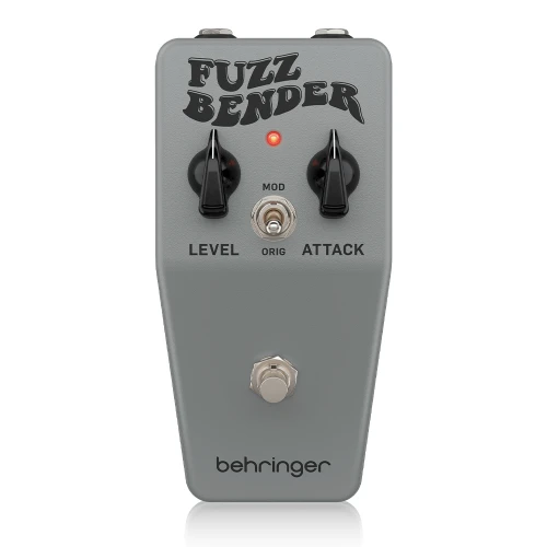 BEHRINGER FUZZ BENDER Vintage 60s Style Fuzz Pedal with Custom Bias Mod Switch 1