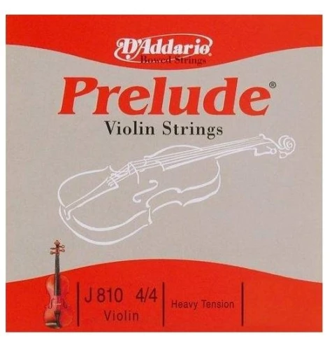 DADDARIO J81044HB10 KEMAN TEL SETİ, PRELUDE, 4/4, 10 SETLİK PAKET, HEAVY 1