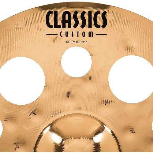 Meinl Classics Custom 18 Inch Trash Crash Zil (Thin) 3