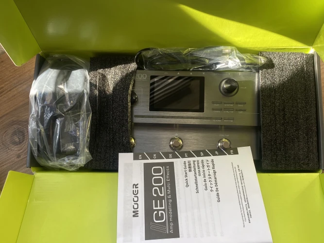 Mooer Ge200 gitar efekt pedalı 4