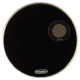 EVANS BD24REMAD 24" DERİ RESONANT KİCK SİYAH ÖN SÜNGERLİ 1