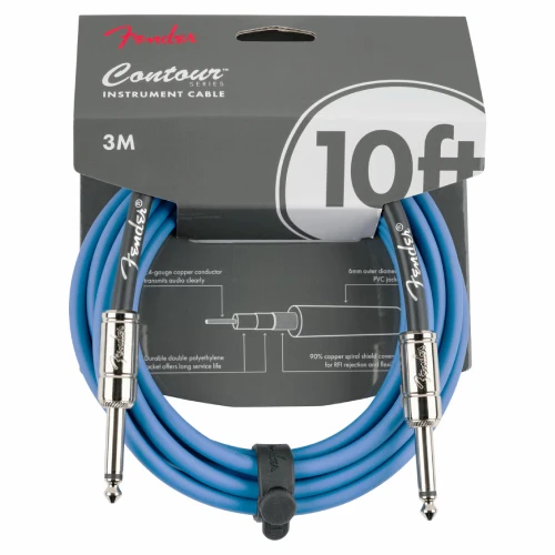 Fender Contour Serisi 5,5m Lake Placid Blue Enstrüman Kablosu 1