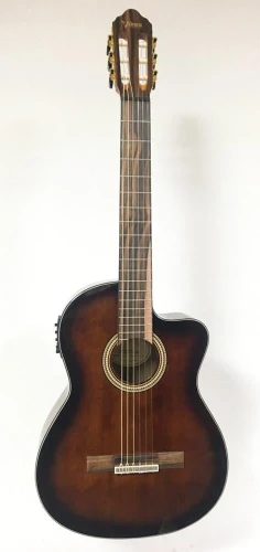 VALENCIA VC564CEBSB ELEKTRO KLASİK GİTAR, CUTAWAY, 4/4, KAHVE SUNBURST 4