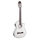 Ortega RCE145WH Thinline Elektro Klasik Gitar (Beyaz) 1