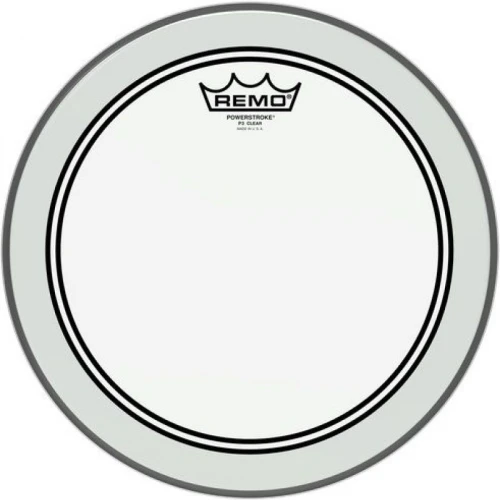 REMO P3-0312-BP- Powerstroke® P3 Şeffaf 12\" Davul Derisi 2