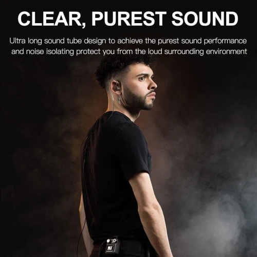 Xvive XV-U45T9 Kablosuz In-Ear Monitör Sistemi + Monitör Kulaklık içerikli Set 4