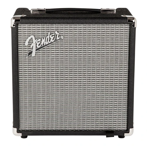 Fender Rumble 15 V3 Siyah and Gümüş Bas Gitar Amfisi 2