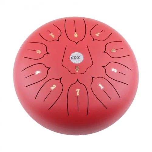 Cox Steel Tongue Drum (Kırmızı) 2