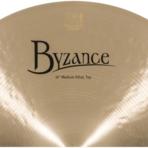 Meinl 14" Byzance Traditional Medium Hihat Zil (Çift) 7