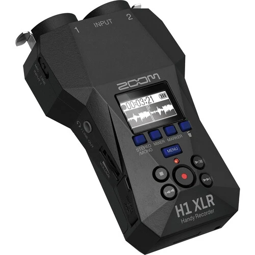 Zoom H1 XLR Digital Handy Recorder (Siyah) 3