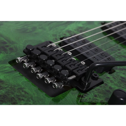 Schecter C-6 Pro FR Elektro Gitar (Aqua Burst) 4