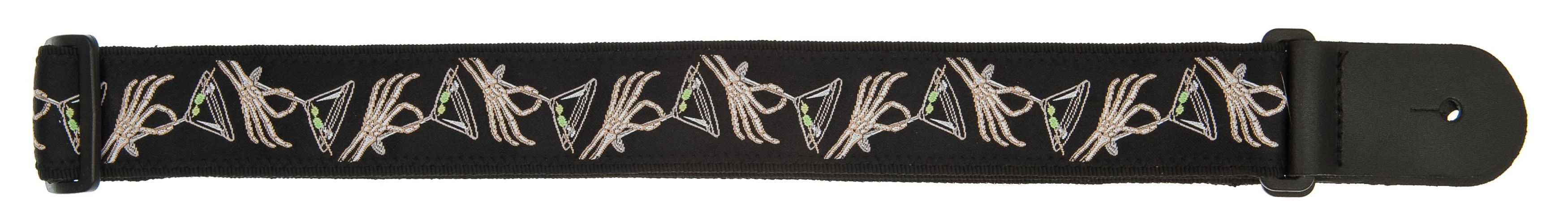 PLANETWAVES 50C07 GİTAR ASKISI, DOKUMA 50MM, STRAP-NP SKELETON GLASS 4