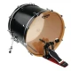 EVANS BD22G2 22" DERİ KİCK CLEAR ÇİFT KAT (14 MİL) 2